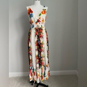 Floral boho Maxi Dress